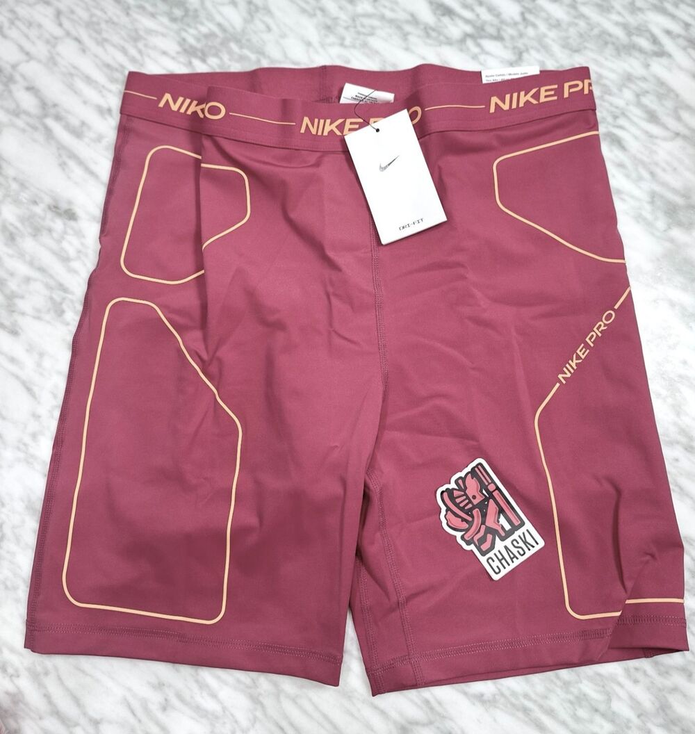 Nike Pro Bike Active running workout Shorts DM7585-321 tights Women's XL NEW